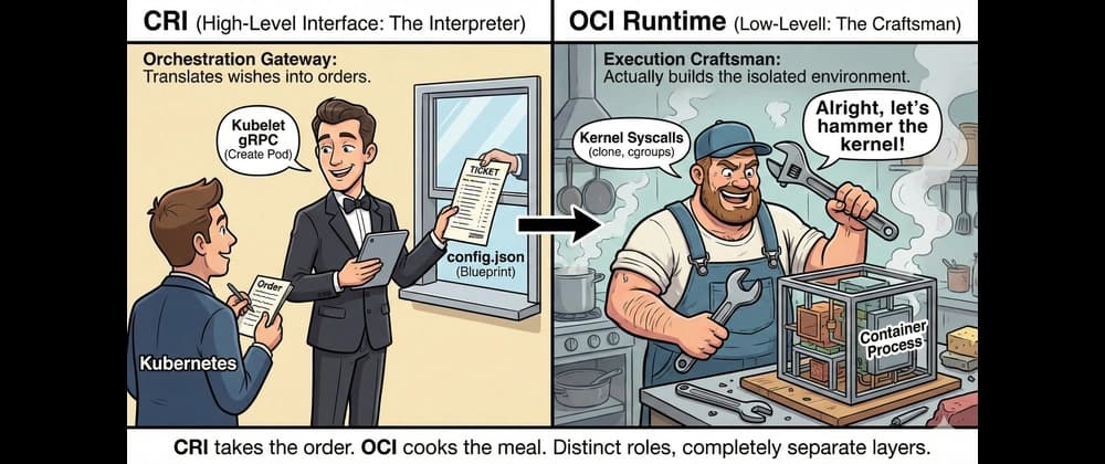 Kubernetes Deep Dive: OCI Runtime vs CRI